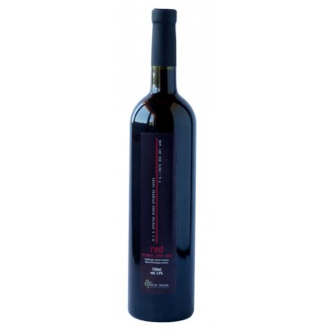 Red dry cretan wine 750ml